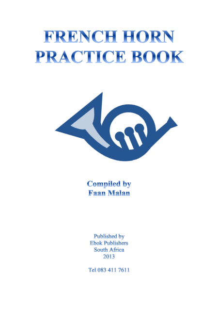 Brass Basics French Horn Practice Book Sheet Music