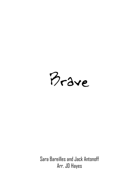 Brave Handbells Sheet Music