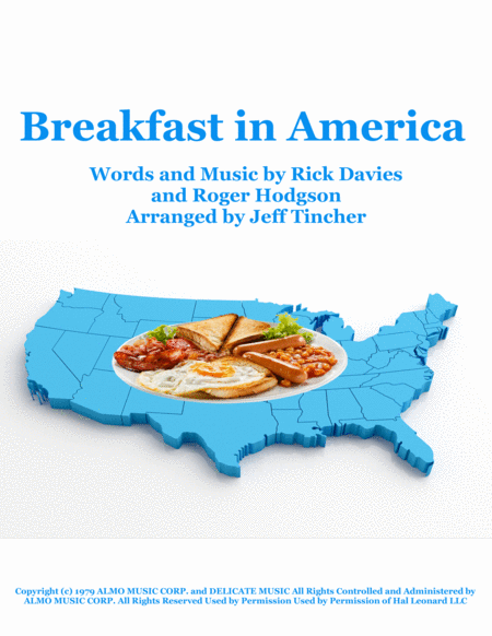 Free Sheet Music Breakfast In America