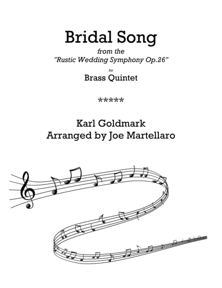 Bridal Song Sheet Music