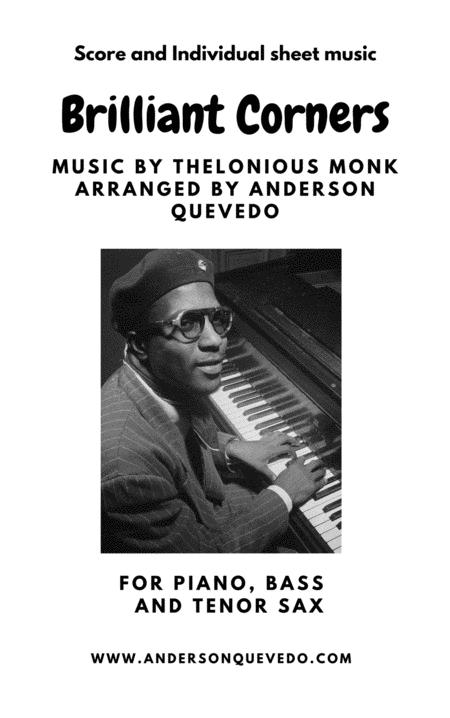 Free Sheet Music Brilliant Corners Thelonious Monk Score And Individual Parts Tenor Sax Piano Bass