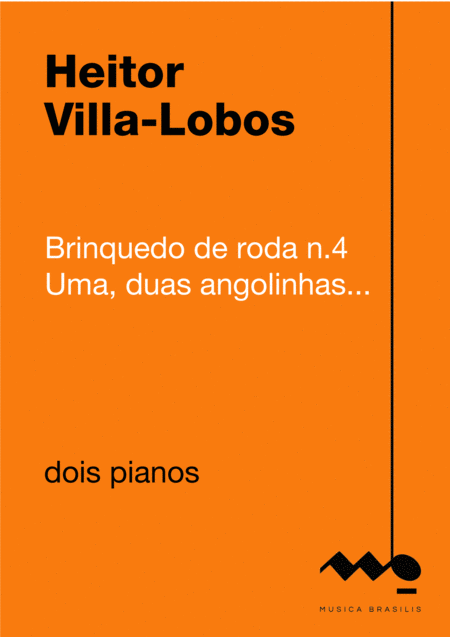 Free Sheet Music Brinquedo De Roda N 4 Dois Pianos