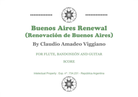 Buenos Aires Renewal Renovacin De Buenos Aires Sheet Music