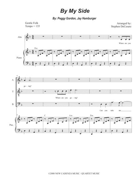 By My Side From Godspell For Satb Sheet Music