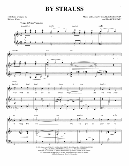 By Strauss Sheet Music