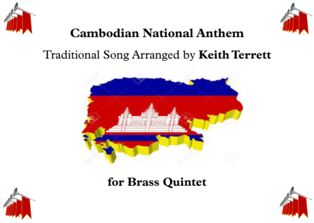 Cambodian National Anthem Nokoreach For Brass Quintet Sheet Music