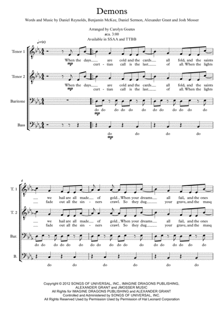 Free Sheet Music Camisis 2