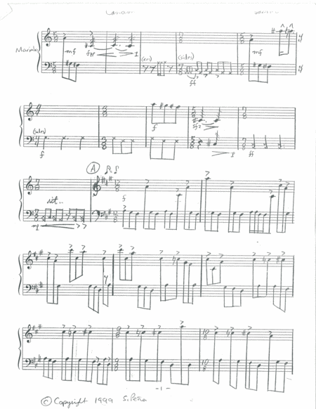 Free Sheet Music Cancion