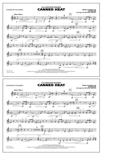 Canned Heat From Napoleon Dynamite Arr Michael Brown Bb Horn Flugelhorn Sheet Music