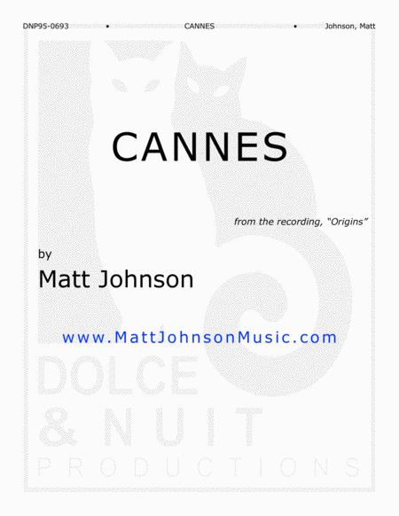 Cannes Sheet Music
