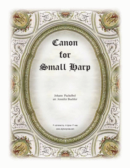 Free Sheet Music Canon For Small Harp