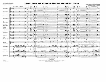 Free Sheet Music Cant Buy Me Love Magical Mystery Tour Arr Richard L Saucedo Full Score