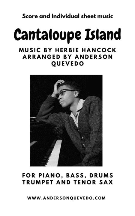 Cantaloupe Island Herbie Hancock Full Band Score Trumpet Tenor Sax Piano Bass And Drums And Individual Parts Sheet Music