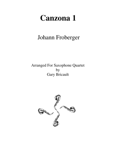 Free Sheet Music Canzona 1