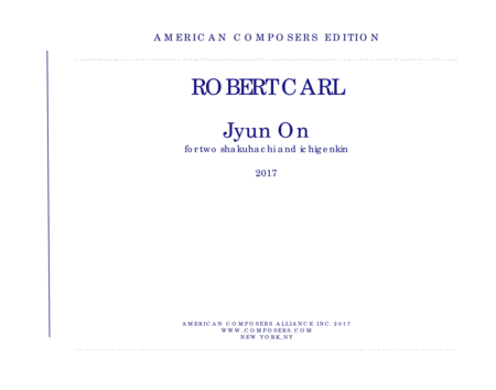 Free Sheet Music Carl Jyun On