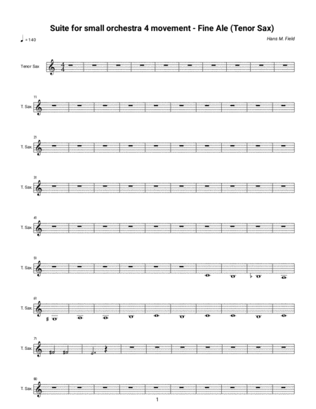 Carlsen Asa Nisi Masa Duo Arrangement Sheet Music