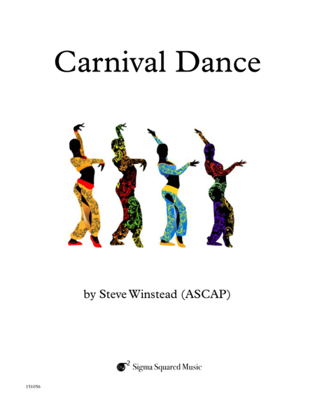 Carnival Dance For Clarinet Quintet Choir Sheet Music