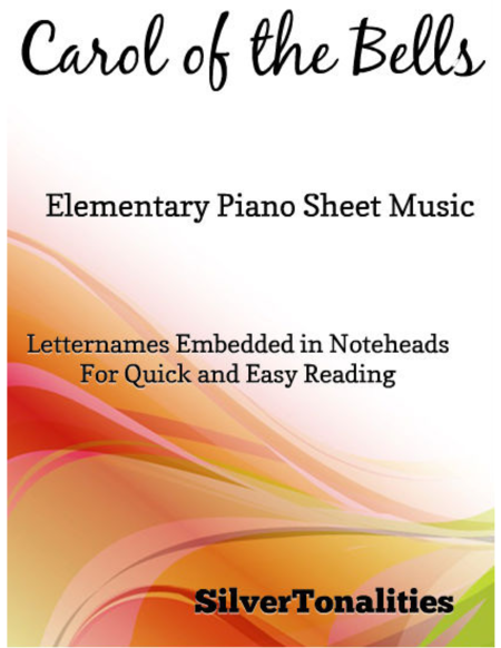 Carol Of The Bells Elementary Piano Sheet Music Sheet Music