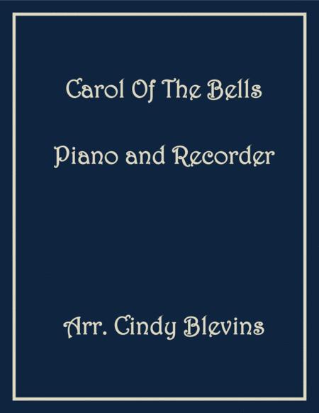 Carol Of The Bells Piano And Recorder Sheet Music