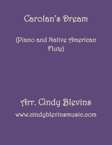 Carolans Dream Arranged For Piano And Native American Flute Sheet Music