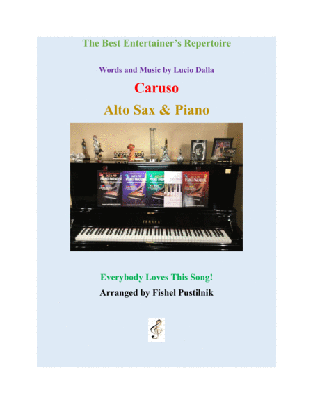 Free Sheet Music Caruso For Alto Sax And Piano