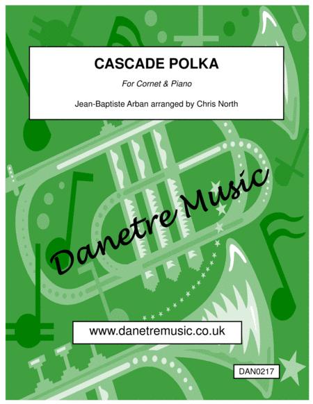 Cascade Polka Bb Cornet Piano Sheet Music