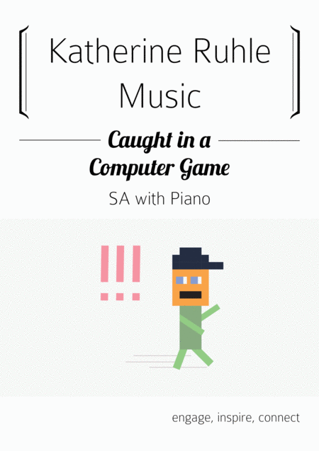 Free Sheet Music Caught In A Computer Game