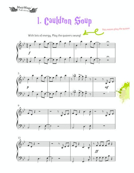 Free Sheet Music Cauldron Soup