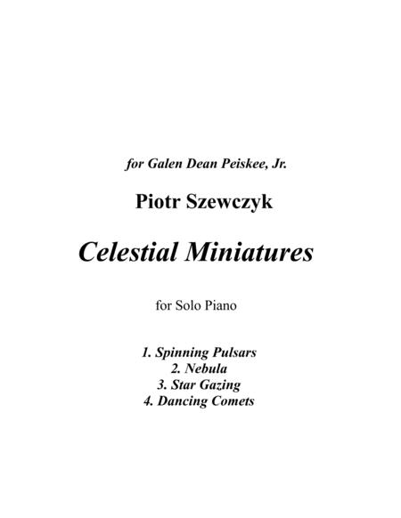 Free Sheet Music Celestial Miniatures For Piano