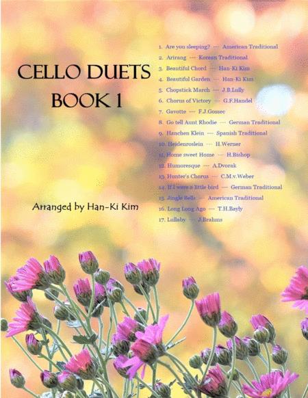 Free Sheet Music Cello Duets Book 1