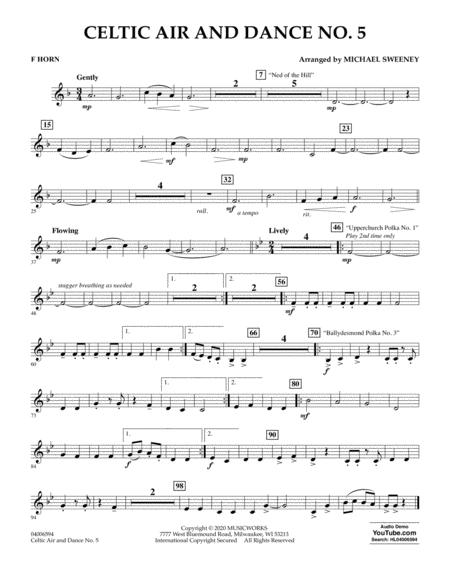 Celtic Air And Dance No 5 F Horn Sheet Music