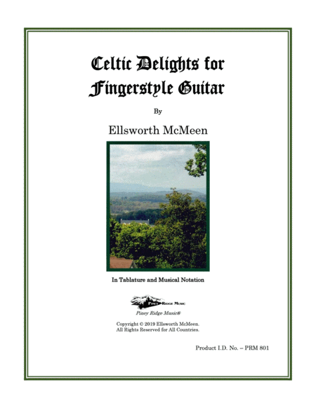 Celtic Delights For Fingerstyle Guitar A Compendium Sheet Music