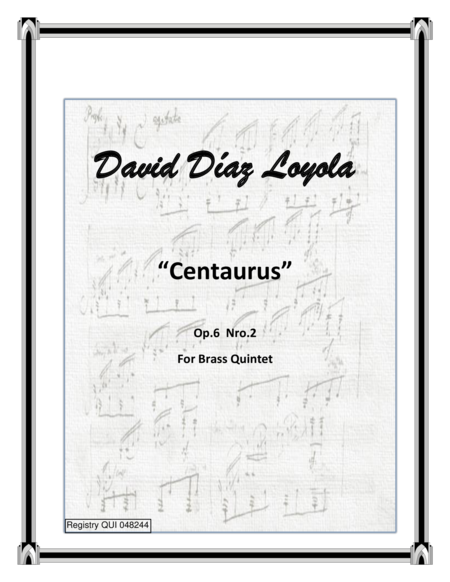 Free Sheet Music Centaurus Op 6 Nro 2