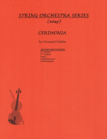 Free Sheet Music Cerimonia