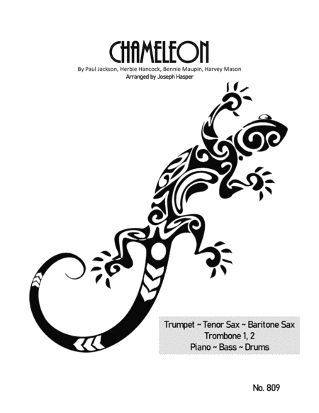 Chameleon Jazz Combo Sheet Music