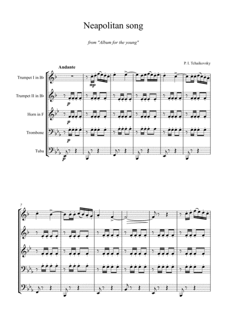 Charlie Brown Linus And Lucy Theme For String Quartet Score And Parts Sheet Music