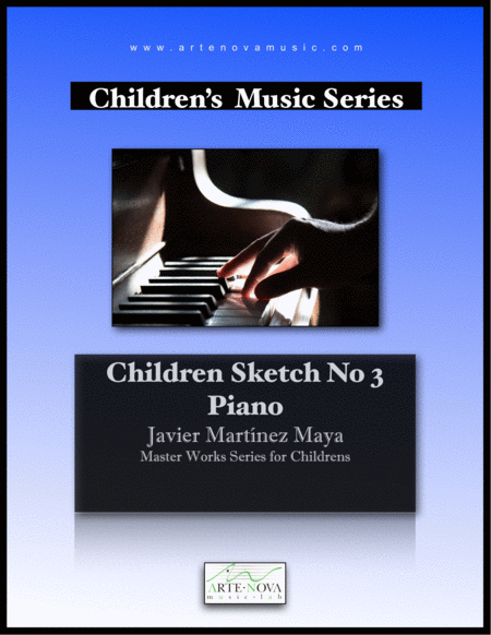 Free Sheet Music Children Sketch No 3 Piano