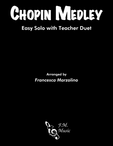 Chopin Medley Easy Piano With Teacher Duet Sheet Music