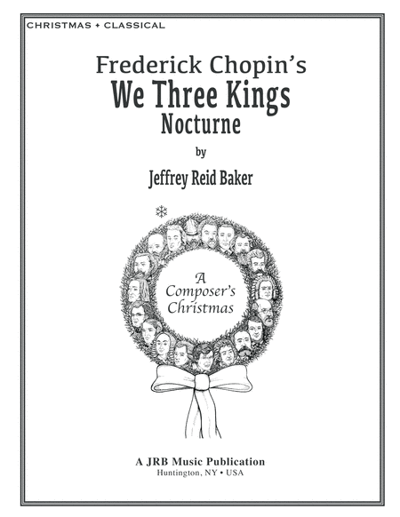 Free Sheet Music Chopins We 3 Kings Nocturne