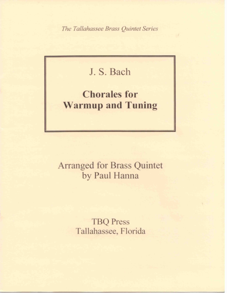 Free Sheet Music Chorales For Warmup And Tuning