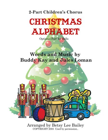 Christmas Alphabet For 2 Part Children Chorus And Piano Sheet Music