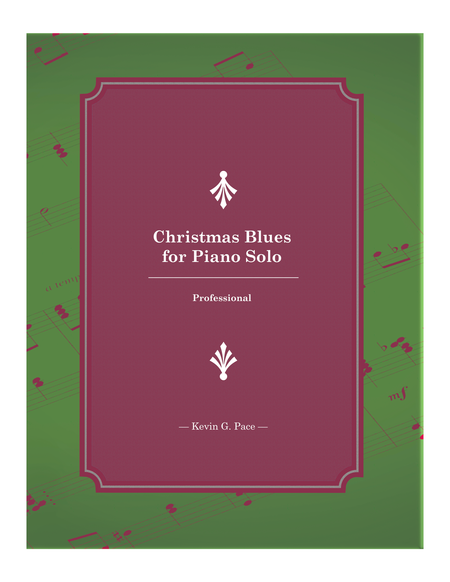 Free Sheet Music Christmas Blues For Piano Solo Professional