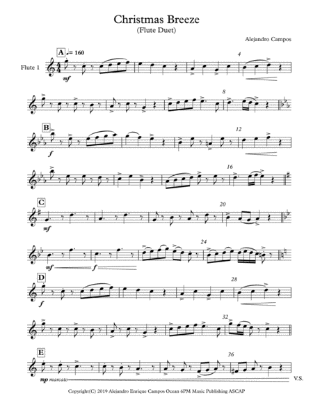 Christmas Breeze Sheet Music