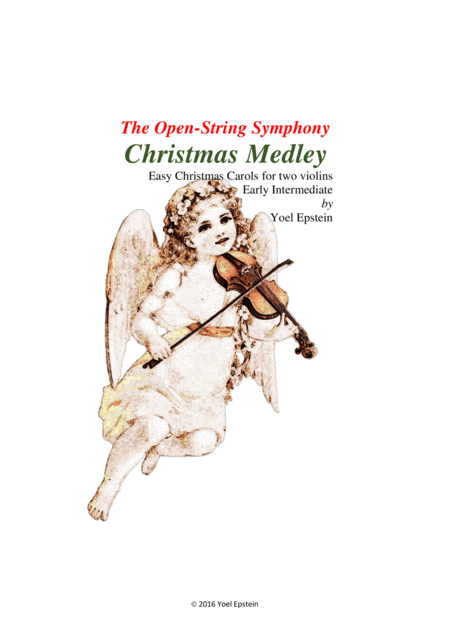 Free Sheet Music Christmas Carols For Two Violins Beginner Early Intermediate