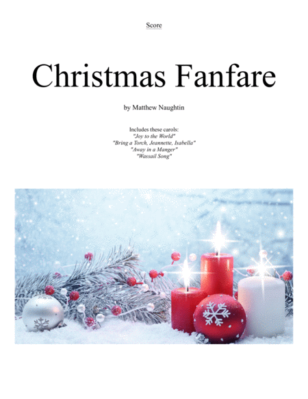 Christmas Fanfare Full Score Sheet Music