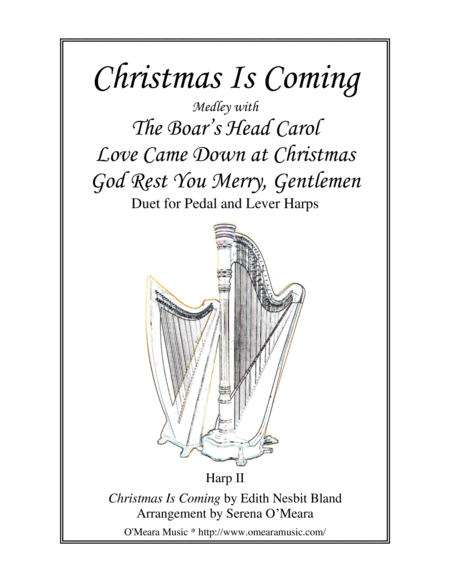 Christmas Is Coming Harp Ii Sheet Music