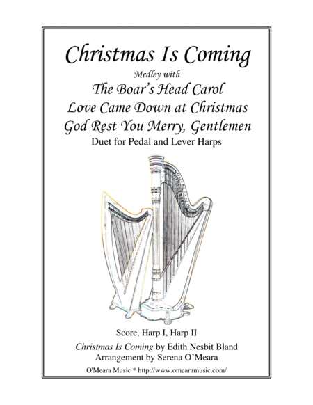 Free Sheet Music Christmas Is Coming Score Parts