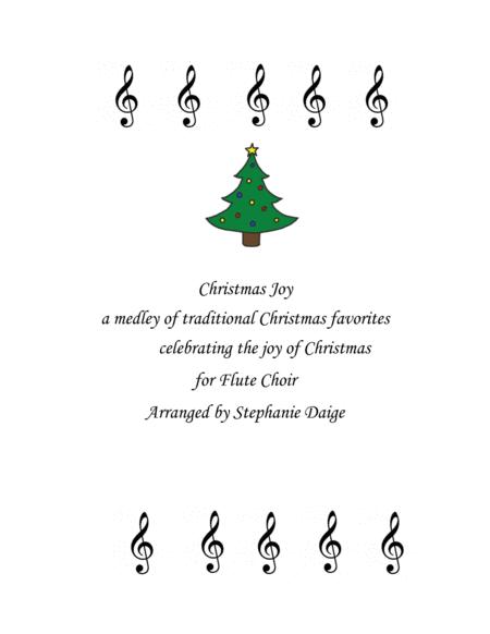 Free Sheet Music Christmas Joy Medley For Flute Choir