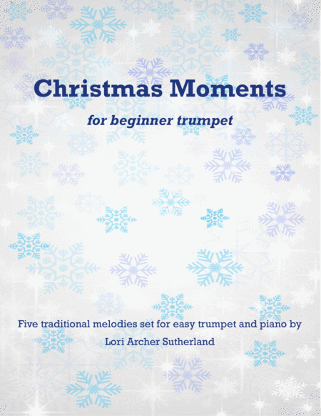 Christmas Moments For Beginner Trumpet Piano Sheet Music