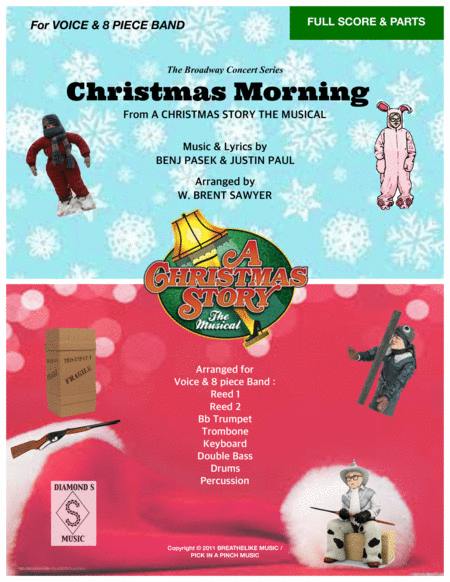 Christmas Morning From The Musical A Christmas Story For Voices And 8 Piece Band Full Score Parts Sheet Music